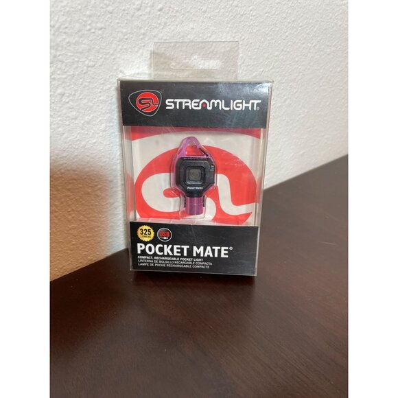 Streamlight Pocket Mate Compact Rechargeable LED Light - Model 73303 - Pink - Picture 2 of 9